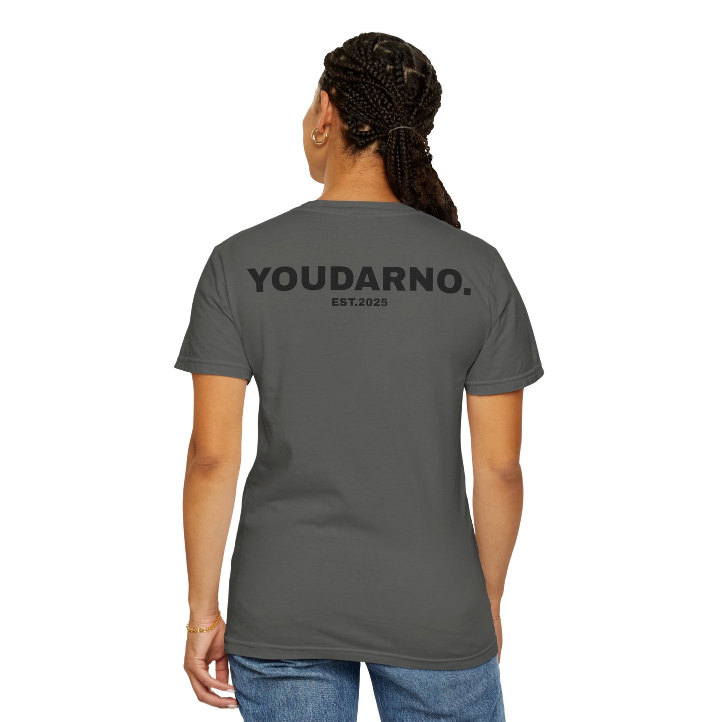 YOUDARNO. CLASSIC TEE | GREY