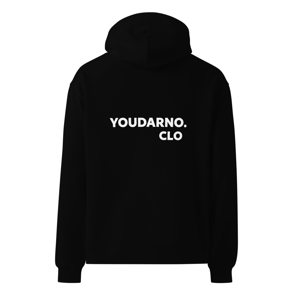 YOUDARNO.CLO HOODIE | BLACK