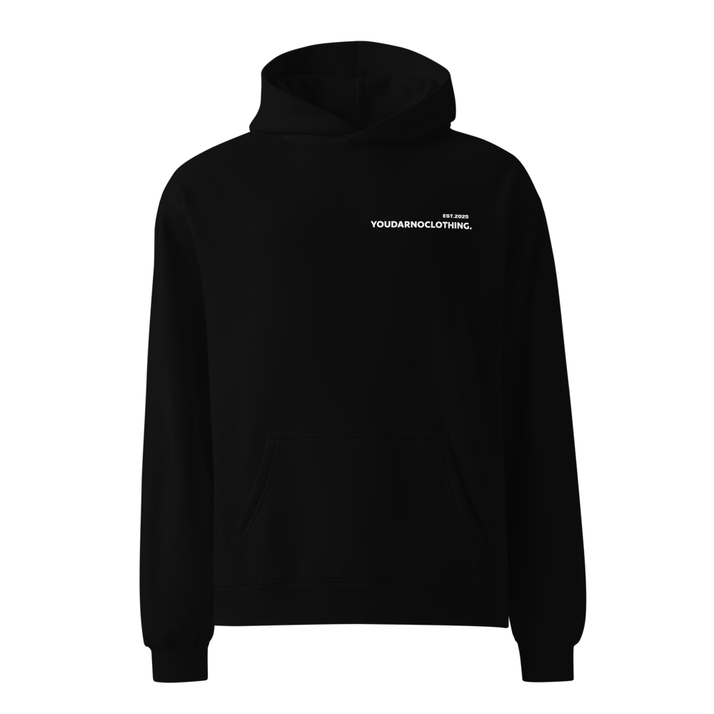 YOUDARNO.CLO HOODIE | BLACK