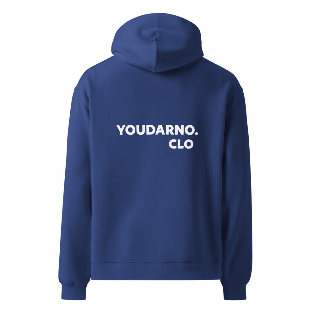 YOUDARNO.CLO HOODIE | BLUE