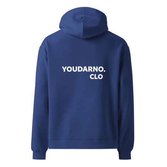 YOUDARNO.CLO HOODIE | BLUE