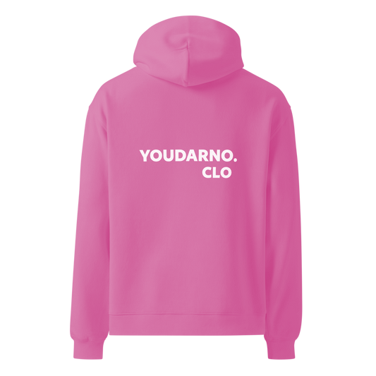 YOUDARNO.CLO HOODIE | PINK