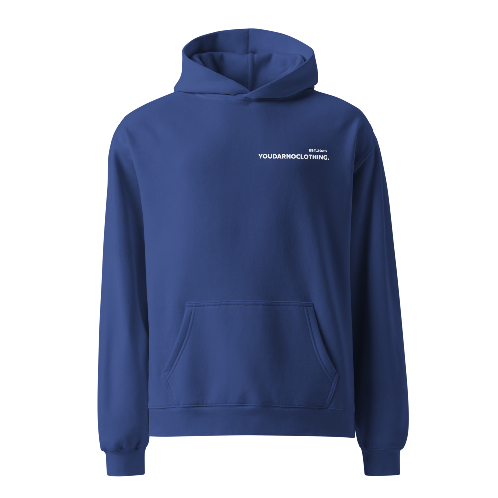 YOUDARNO.CLO HOODIE | BLUE