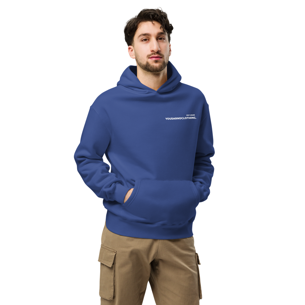 YOUDARNO.CLO HOODIE | BLUE